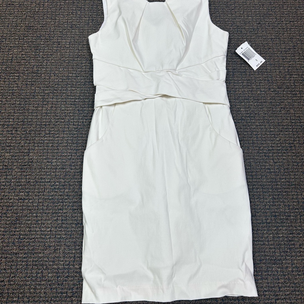 White Sleeveless Dress